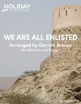 We Are All Enlisted SSA choral sheet music cover